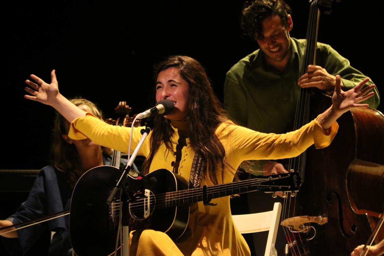 Imatge d'arxiu d'un concert de Sílvia Pérez Cruz . ACN / Guillem Roset