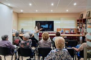 Imatge d'un dels tallers de l'Associació Sant Quintí En Gran. Eix