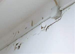 Imatges de l'estat de l’escola Montcau de Gelida