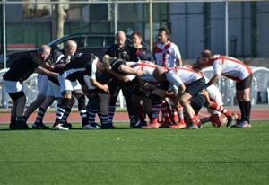 Imatges del partit amistós de veterans