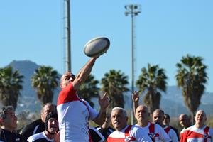 Imatges del partit amistós de veterans