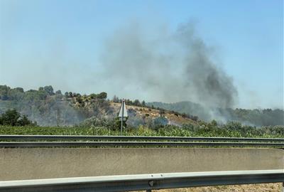 Interrompuda la circulació de l'R4 i l'R8 entre Gelida i Martorell Central per un incendi proper a la zona de vies. ACN