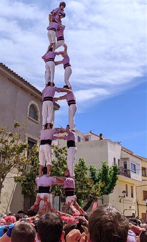  IV Diada dels Castellers del Foix celebrada a Cubelles