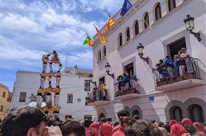  IV Diada dels Castellers del Foix celebrada a Cubelles