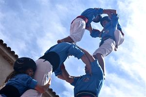  IV Diada dels Castellers del Foix celebrada a Cubelles