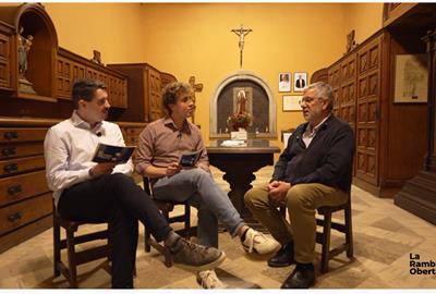 Jan Butí, Aleix Ruiz i Pere Milà. Eix