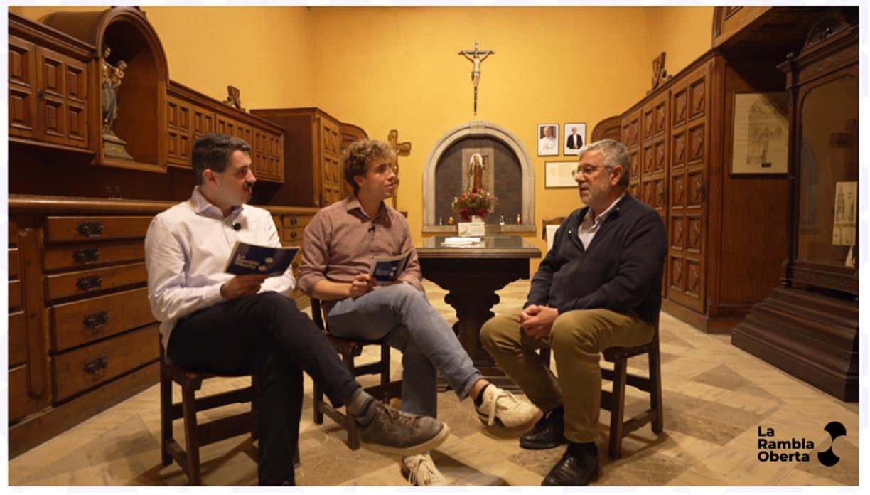 Jan Butí, Aleix Ruiz i Pere Milà. Eix