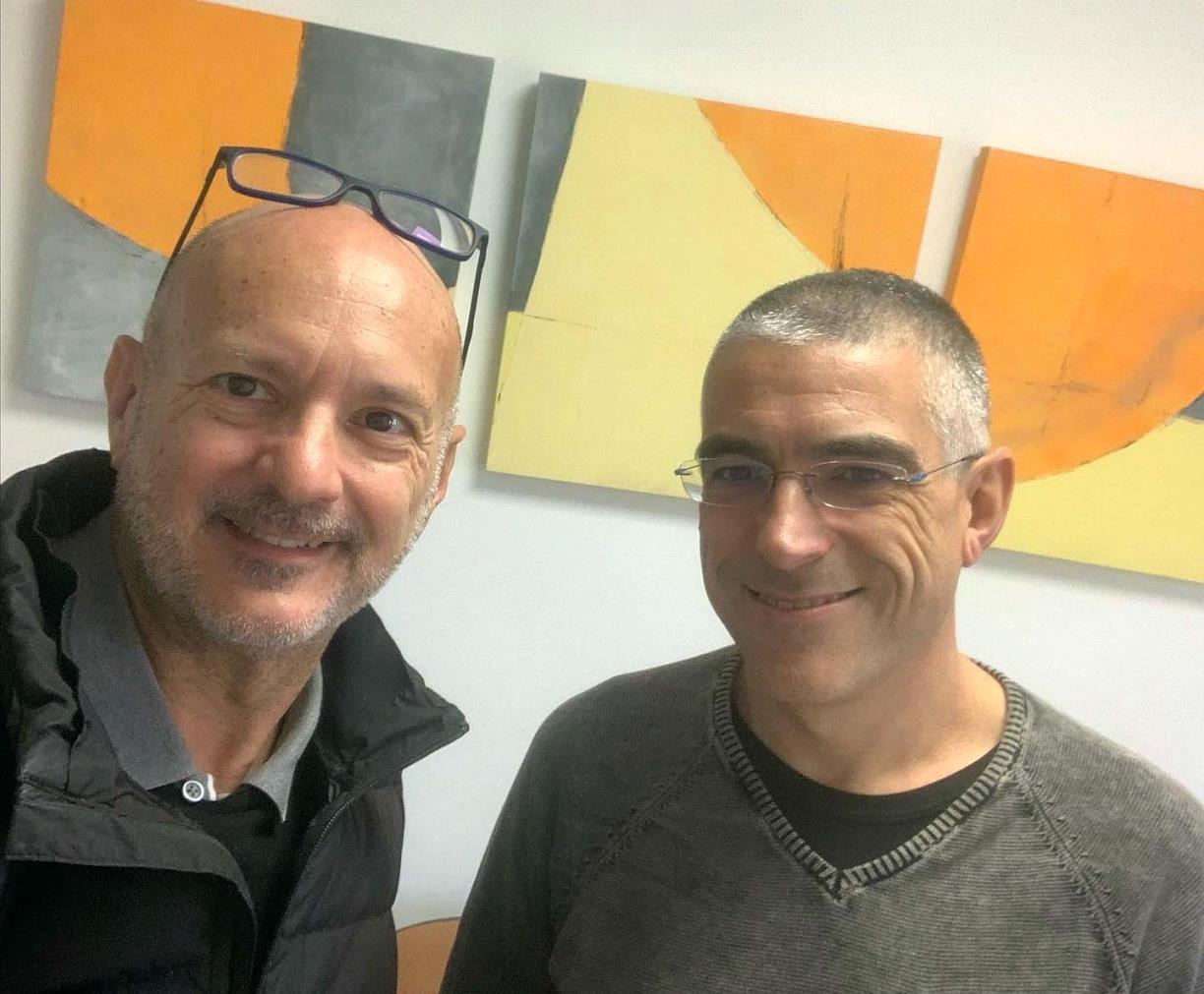 Joaquim Millan i Joan Tutusaus. Eix