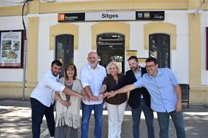 Junts Impulsem Penedès acusa ERC i PSC de convertir la línia orbital ferroviària en una “operació de fum”. Junts