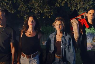 Kevin Bacon, Kyra Sedgwick i el seu fill, Travis Bacon, visitaran el Festival de Sitges per presentar 'Family movie'. EIX