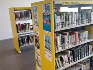La Biblioteca Armand Cardona estrena el primer Salonet del Còmic de Vilanova. Ajuntament de Vilanova