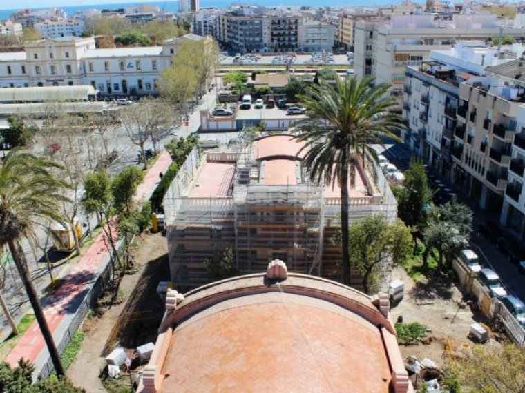 La Biblioteca Museu Víctor Balaguer entra a la recta final de les obres de rehabilitació i millora patrimonial. Ajuntament de Vilanova
