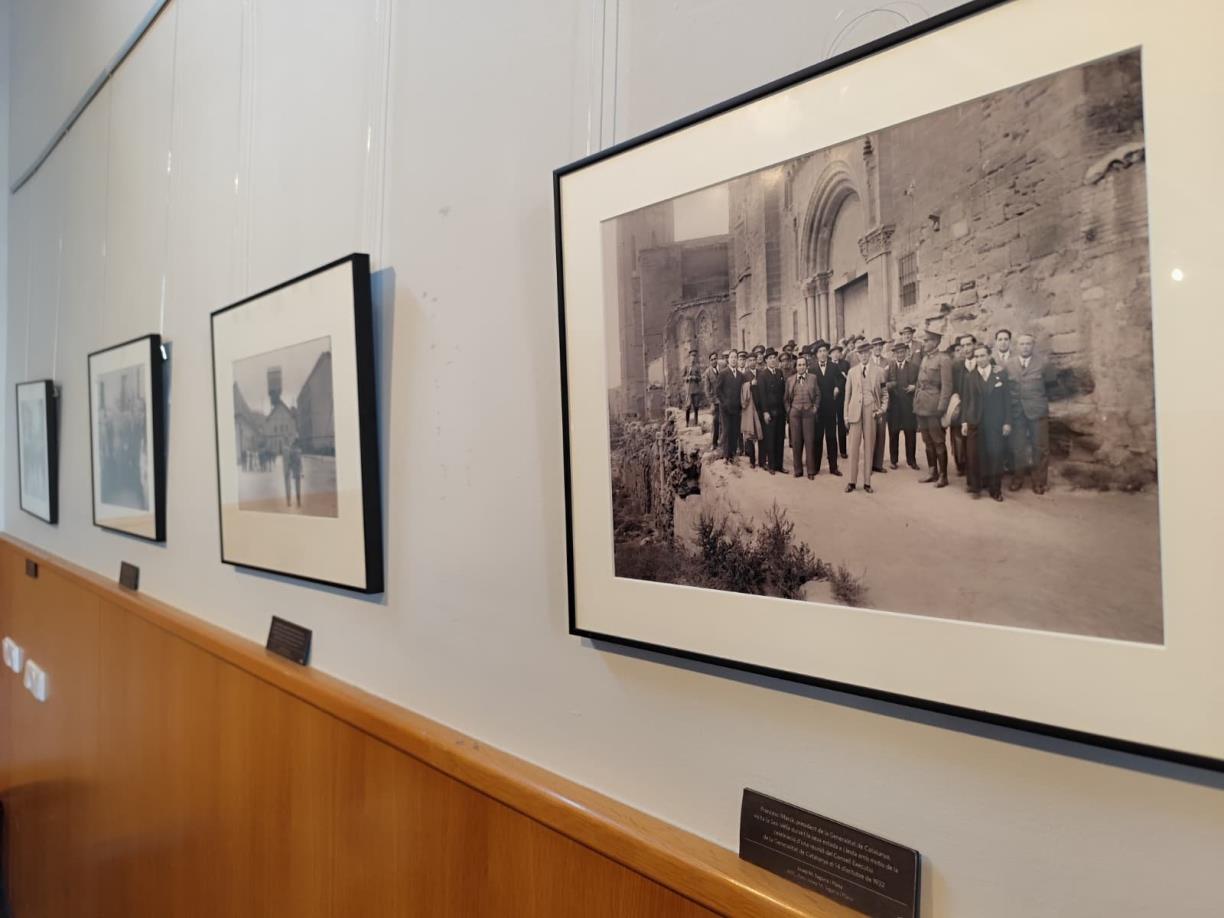 La Bisbal acull una exposició sobre les visites institucionals de Francesc Macià a Catalunya. Ajuntament de la Bisbal