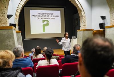La Bisbal del Penedès impulsa els Pressupostos Participatius amb 80.000 € destinats a projectes ciutadans. Ajuntament de la Bisbal