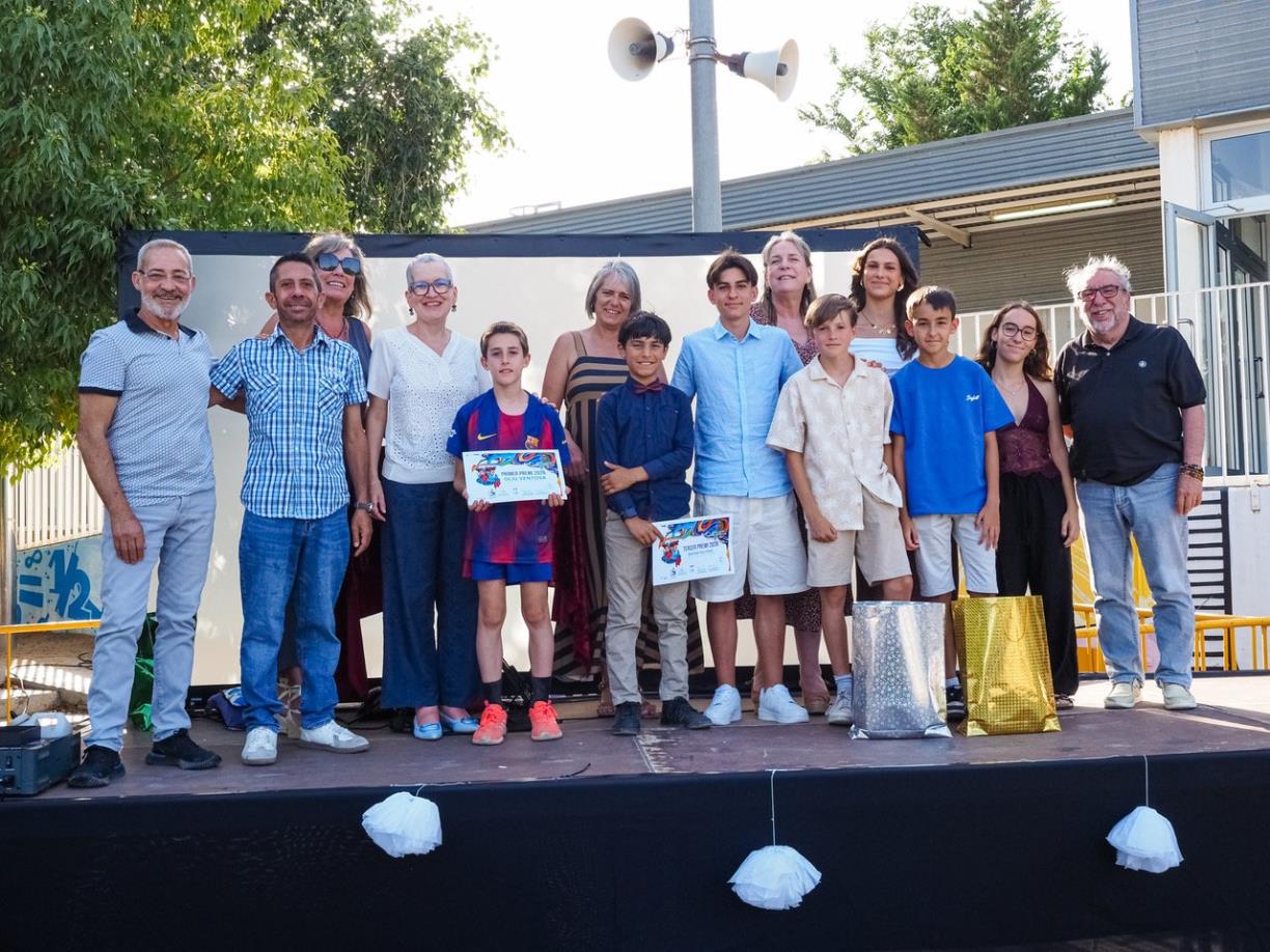 La Bisbal del Penedès premia l’excel·lència acadèmica i la creativitat de l’alumnat de l’escola Ull de Vent. Ajuntament de la Bisbal