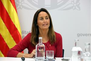 La consellera d'Educació, Esther Niubó. ACN / Albert Hernàndez