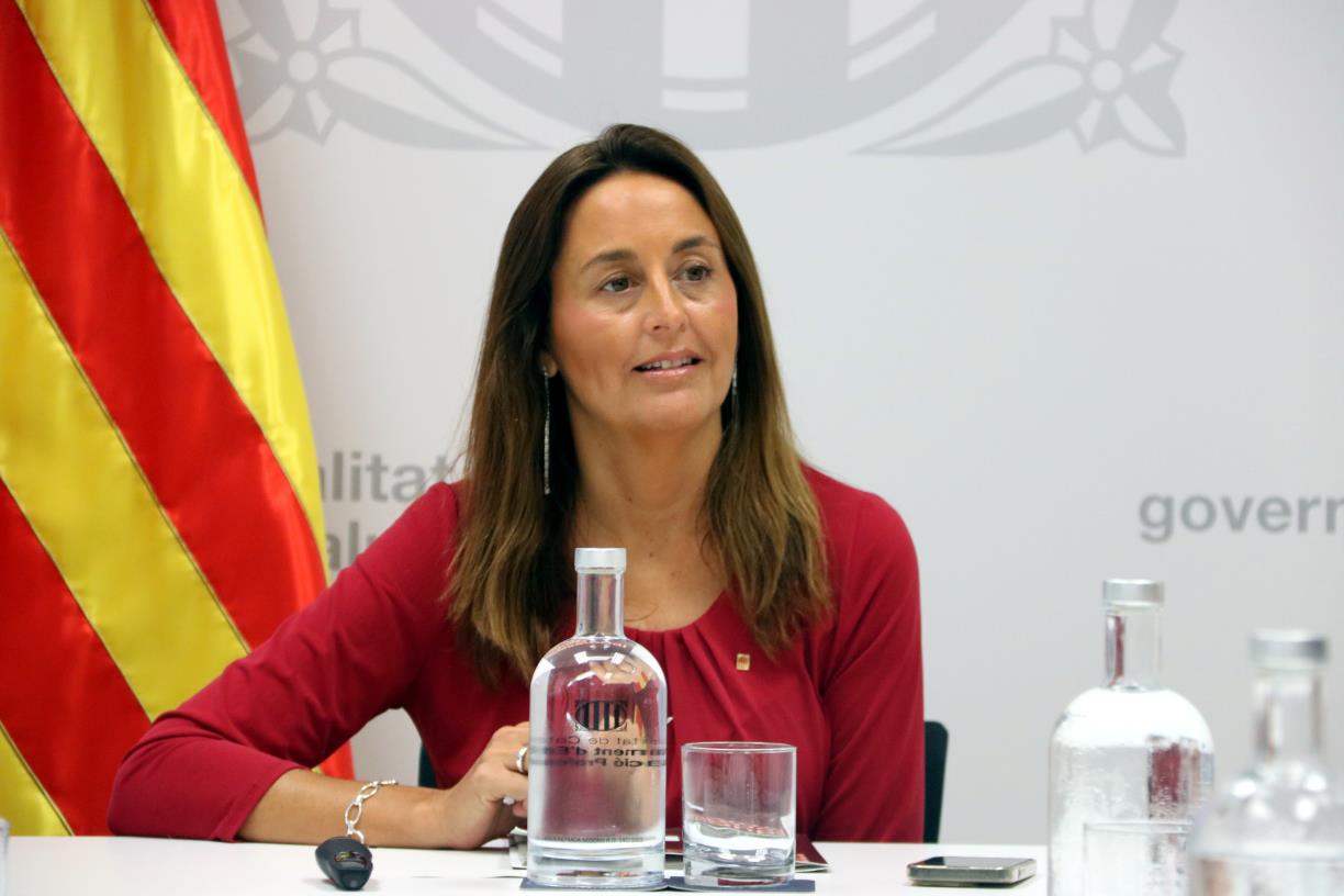 La consellera d'Educació, Esther Niubó. ACN / Albert Hernàndez