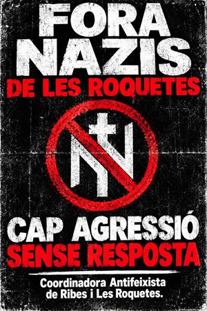 La Coordinadora Antifeixista de Ribes i Les Roquetes denuncia una presumpta agressió feixista a un grup de joves. Ajt Sant Pere de Ribes
