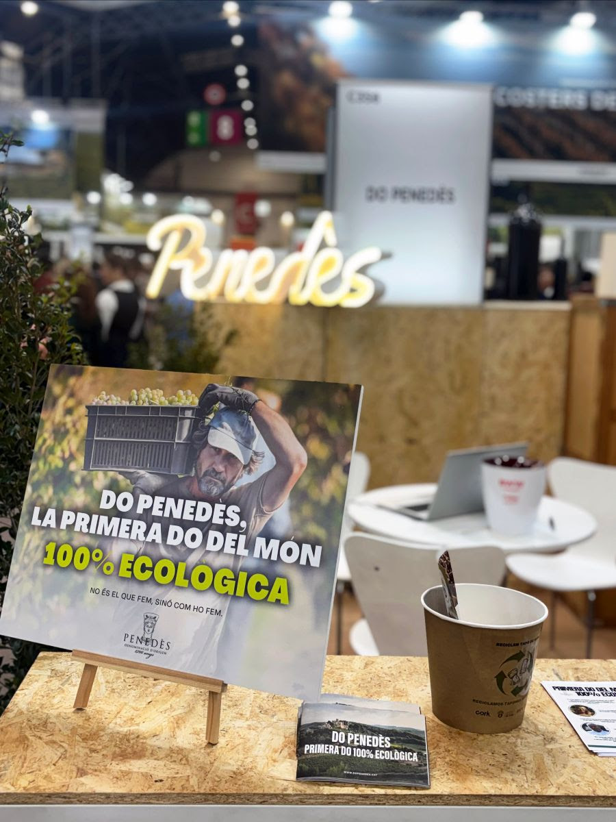 La DO Penedès es presenta a la BWW com a primera regió vitivinícola 100% ecològica. DO Penedès