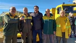 La Federació d’ADFs del Penedès visita el futur Centre d’Emergències a Pacs. Ajt Sant Sadurní d'Anoia