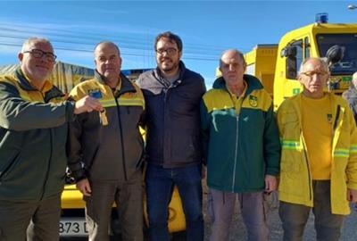 La Federació d’ADFs del Penedès visita el futur Centre d’Emergències a Pacs. Ajt Sant Sadurní d'Anoia