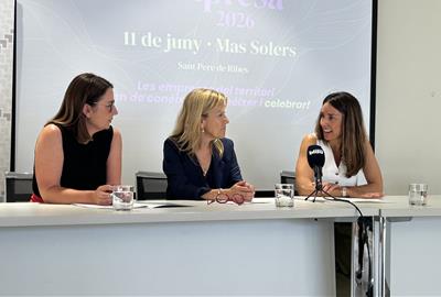 La FEGP porta la Nit de l'Empresa a la Finca Mas Solers amb l'edició més participativa fins ara. Ana Romero de Àvila