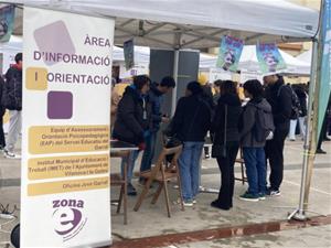 La Fira Zona E arriba a la 16a edició amb 25 expositors i noves propostes formatives per al curs 2026/27. Ajuntament de Vilanova