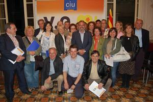 La formació de CiU que encapçalava l'Esteve i on el Gerard Figueras va començar la seva trajectòria política. Eix