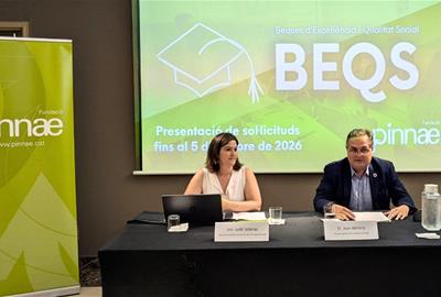 La Fundació Pinnae destina 150.000 euros a la segona edició de les BEQS per facilitar l'accés a la universitat. Fundació Pinnae