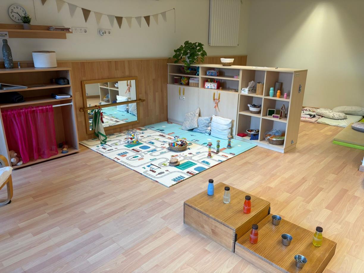 La Llar d’Infants Els Tres Pins estrena l’Espai Nadó per a famílies amb infants de 0 a 1 anys. Ajt Sant Pere de Ribes