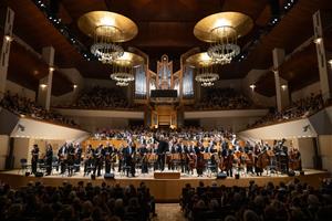 La London Philharmonic Orchestra homenatja Pau Casals en el 150è aniversari del seu naixement. Fundació Pau Casals