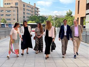La ministra de Salut d’Andorra visita l’Hospital d’Igualada per conèixer el model sanitari i universitari