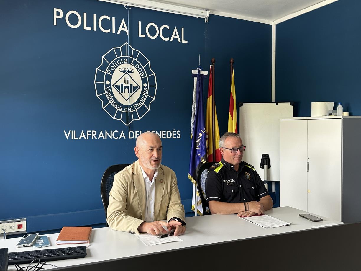 La Policia de Vilafranca intensifica la lluita contra l’incivisme i els patinets amb gairebé 1.000 denúncies en cinc mesos. Ajuntament de Vilafranca