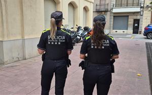 La Policia Local de Sant Sadurní rescata una noia que s’anava a llençar del pont de Joan Sala. Ajt Sant Sadurní d'Anoia