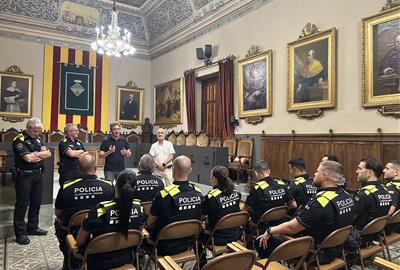 La Policia Local de Vilafranca incorpora definitivament 13 nous efectius després de superar la formació. Ajuntament de Vilafranca