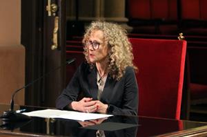 La presidenta del TSJC reclama més oposicions de jutges i funcionaris per cobrir l'augment de places judicials. ACN