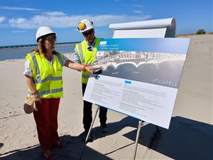 La reconversió de la central tèrmica de Foix obre la porta a una nova platja de més d’un quilòmetre a Cubelles. Endesa