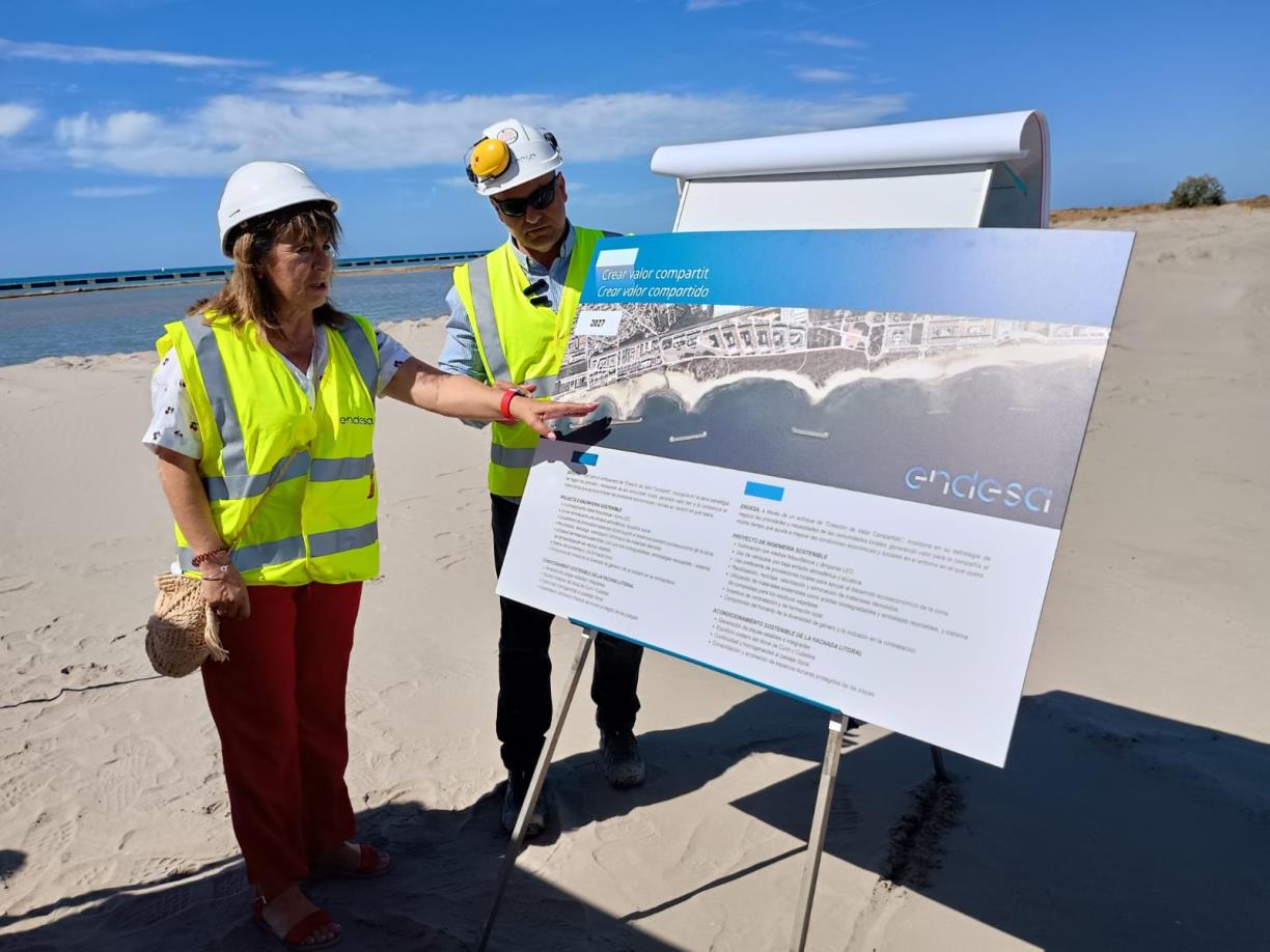 La reconversió de la central tèrmica de Foix obre la porta a una nova platja de més d’un quilòmetre a Cubelles. Endesa