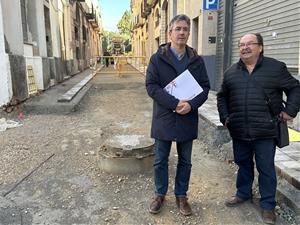 La reurbanització del carrer Santa Magdalena a Vilafranca arriba al final i continuaran les millores al barri de les Clotes. Ajuntament de Vilafranca