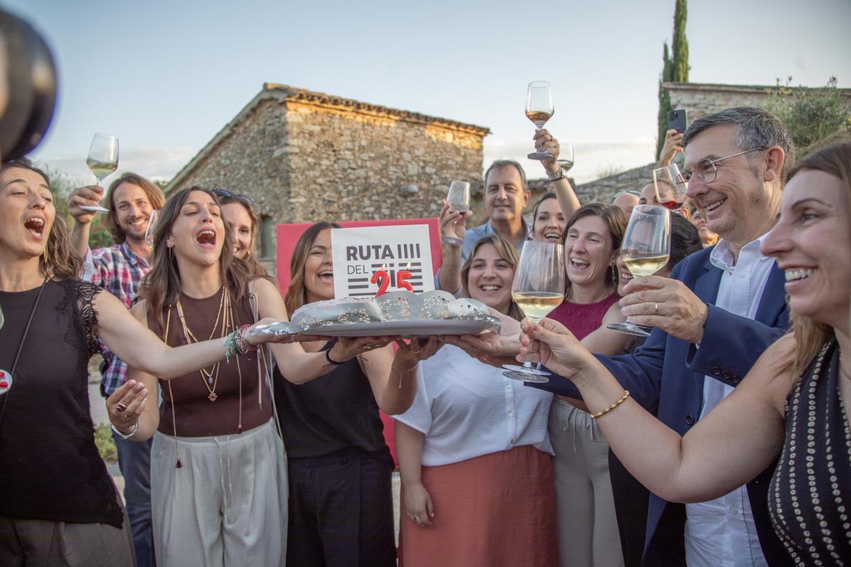 La Ruta del Vi del Penedès celebra 25 anys reforçant el seu compromís amb el territori i l’enoturisme. Consorci de Promoció 
