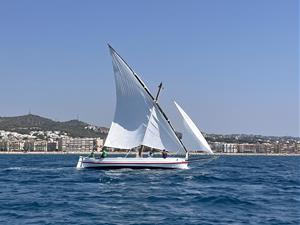La Santa Espina de Calafell torna a navegar gràcies a un acord entre el Museu Marítim de Barcelona. Museu Marítim Barcelona