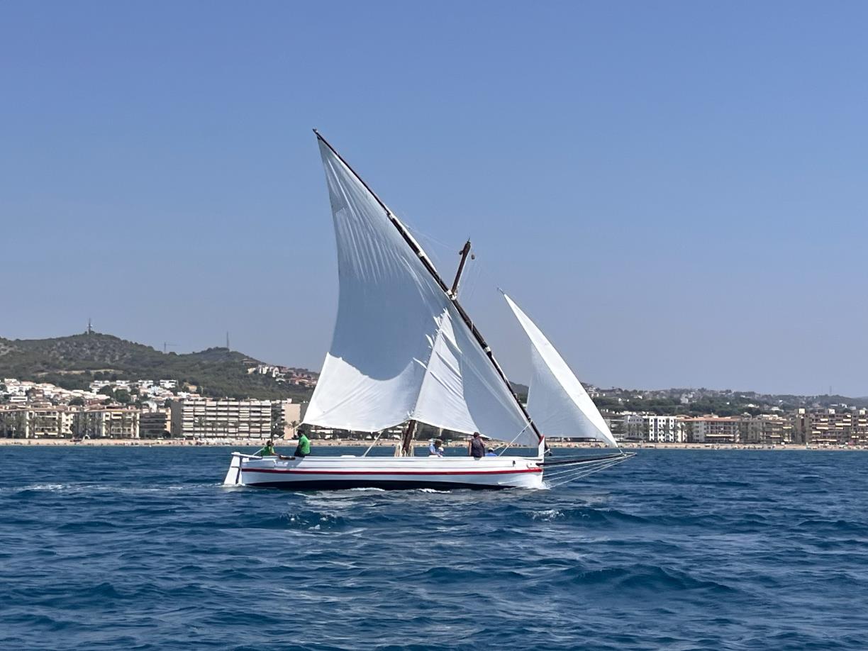 La Santa Espina de Calafell torna a navegar gràcies a un acord entre el Museu Marítim de Barcelona. Museu Marítim Barcelona