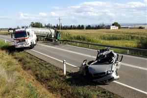 La sinistralitat a les carreteres es redueix un 11% fins al 31 d’agost i tanca amb 87 morts. ACN