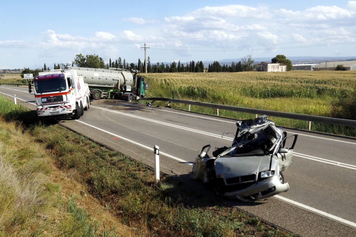 La sinistralitat a les carreteres es redueix un 11% fins al 31 d’agost i tanca amb 87 morts. ACN