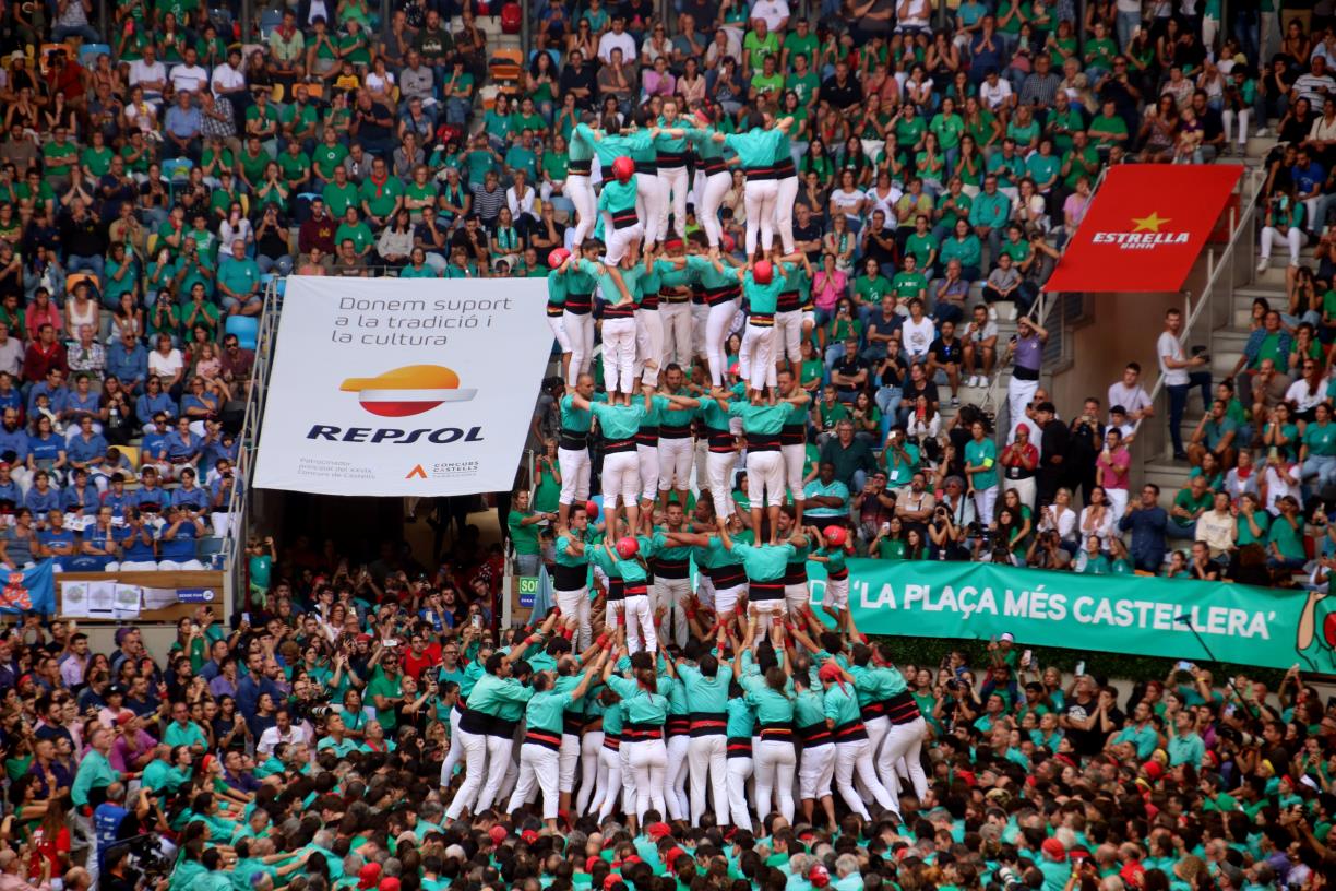 La Tarraco Arena es prepara per acollir “el millor Concurs de Castells de la història”. ACN