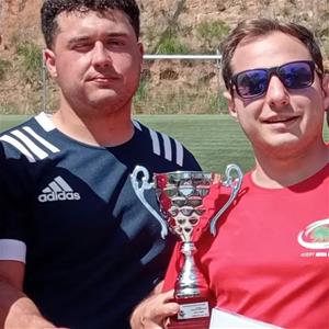 L’acte va comptar amb la participació dels jugadors Axel Linares i Sergio Martínez. Eix
