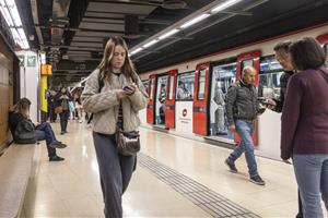 L'actualització de l'aplicació Transporta'm oferirà informació en temps real del metro i del Bicing. ACN