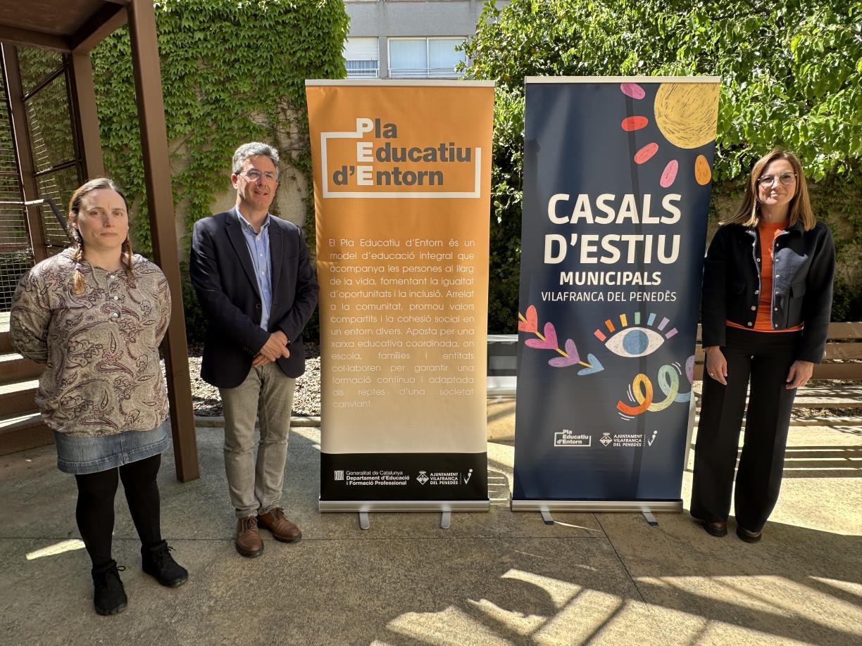 L’Ajuntament de Vilafranca recupera la gestió dels Casals d’Estiu Municipals i reforça l’equitat educativa. Ajuntament de Vilafranca