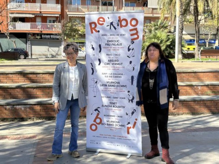 L’Ajuntament de Vilanova i la Geltrú porta la cultura als barris amb el projecte Rebombori. Ajuntament de Vilanova