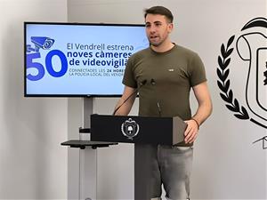 L’Ajuntament del Vendrell inicia la instal·lació de la nova xarxa de càmeres de videovigilància. Ajuntament del Vendrell